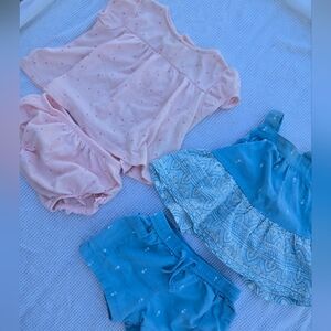 Pink And Blue Baby Matching Sets Bundle